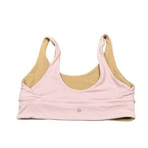 Lululemon Athletica Pink and Tan Sports Bra